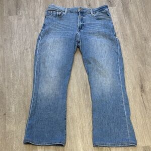 Women’s Frame Denim Melville Le Crop Mini Boot Jeans size 31/26